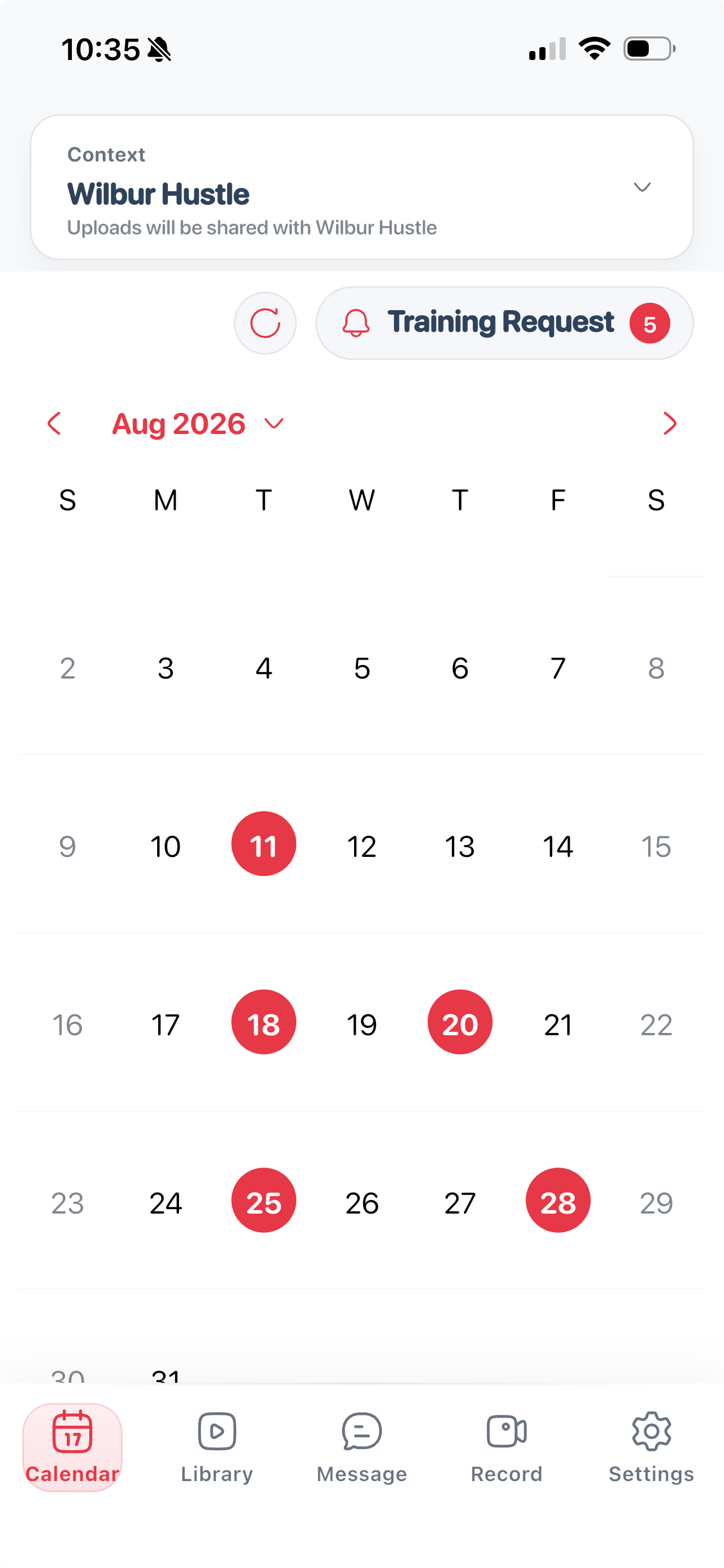 Calendar